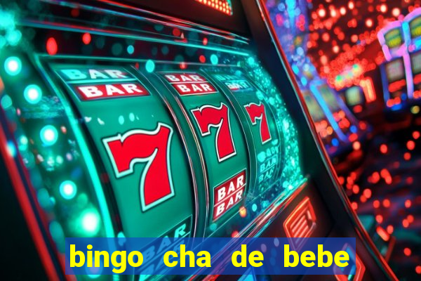 bingo cha de bebe cartelas para imprimir